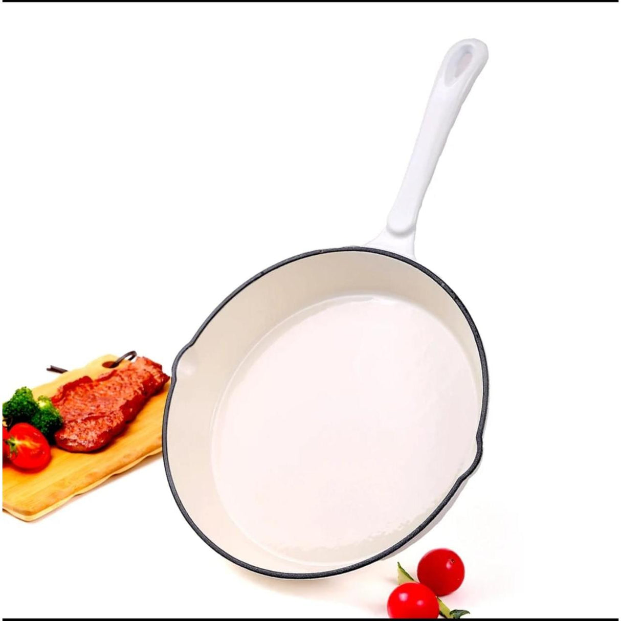 10.5 Inch Cast Iron Nonstick Skillet Frying Pan