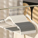 10pcs ABS Clothes Hangers Set – Non-Slip, Sturdy & Durable