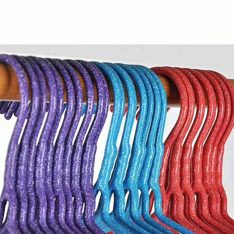 10pcs Clothes Hanger with Hooks Durable & Space Saving Wardrobe Organizer Closet Organizer Hangers