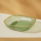 10pcs Mini Acrylic Salad Plates in Multiple Transparent Colors