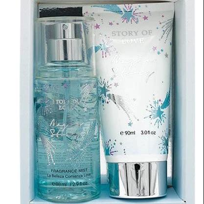 Ladies Perfumed Body Mist + Perfumed Body Lotion Set Beauty & Personal Care Bath & Body Gift Sets