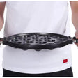 12 Hole Vitumbua Cooking Pan with Handles Cast Iron Nonstick Snack Maker