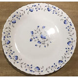 12pcs Set | 13" Oval Platters (330mm) | Blue Mystique Design | Serving Main Courses, Appetizers, Desserts