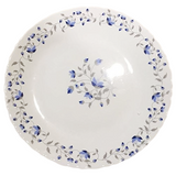 12pcs Set | 13" Oval Platters (330mm) | Blue Mystique Design | Serving Main Courses, Appetizers, Desserts