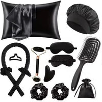 13pcs Satin Silk Beauty Sleep Set for Comfortable Night Rest Personal care Bed Sheets