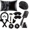13pcs Satin Silk Beauty Sleep Set for Comfortable Night Rest Personal care Bed Sheets