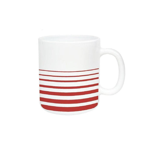 Signature High Quality Porcelain Mugs 6 Sets 32 cl(320ml) | Urban Red | Stylish & Versatile- Furaha Finds Kenya