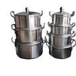 14pcs Aluminium Cookware Set – 7 Cooking Pots with Matching Lids