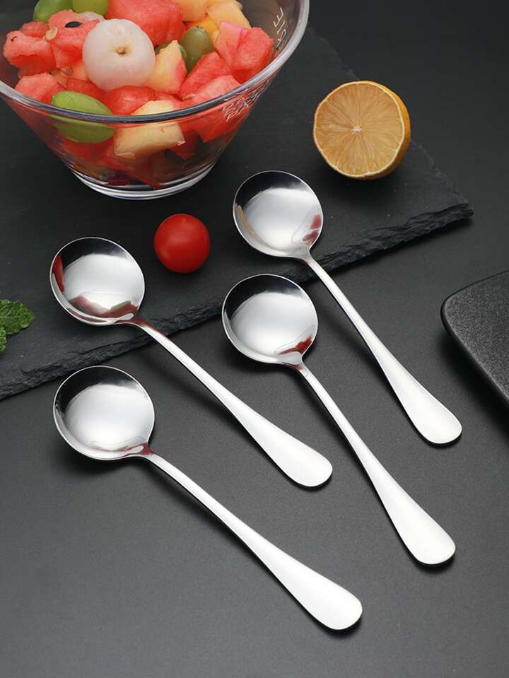 GC Soup Spoon  19.5cm Stainless Steel Durable and Elegant
