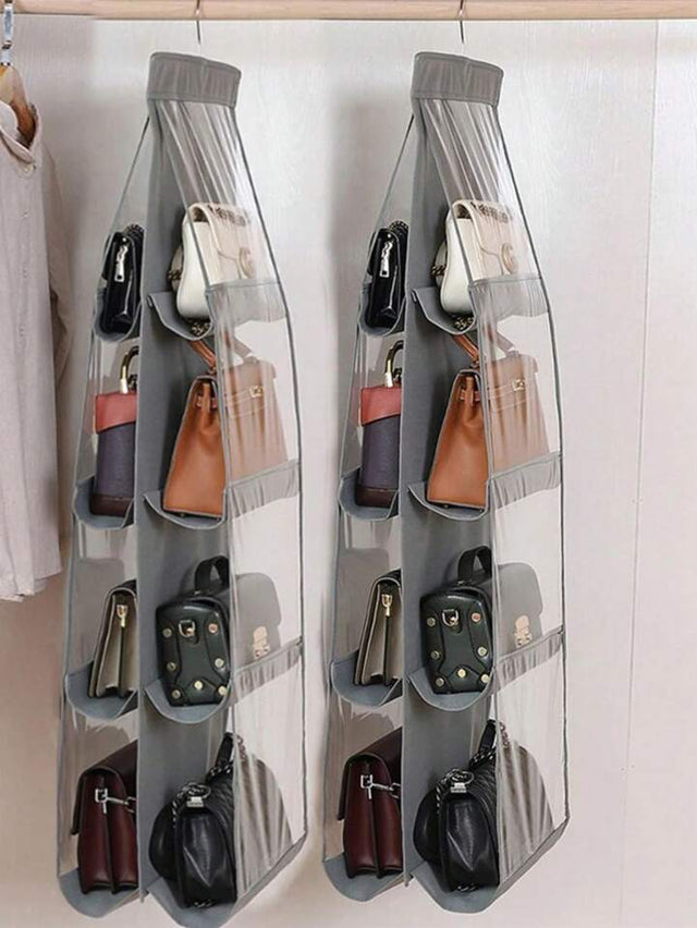 Furaha Finds Multi-Pocket Handbag Organizer – Lightweight, durable, and perfect for keeping handbags clutter-free. Available in compact and spacious sizes.