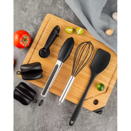 25pcs Silicone Spoons | Available in Marble Black, Marble White, and Marble Pink- Furaha Finds Kenya