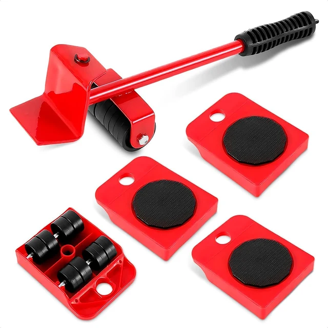 Furaha Finds New Heavy Duty Furniture Lifter and Mover Set  Roller transport tool designed for easy and safe furniture moving, ideal for home, office, and warehouse use.