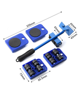 Furaha Finds New Heavy Duty Furniture Lifter and Mover Set  Roller transport tool designed for easy and safe furniture moving, ideal for home, office, and warehouse use.