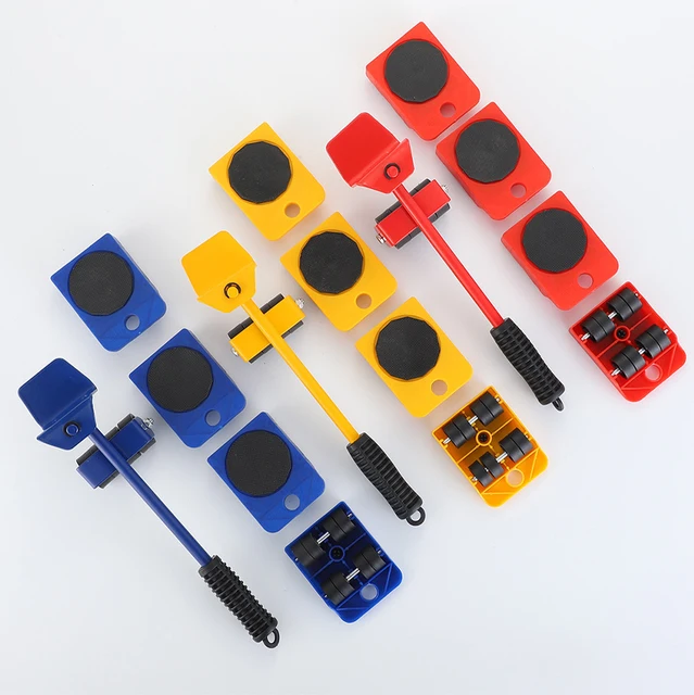 Furaha Finds New Heavy Duty Furniture Lifter and Mover Set  Roller transport tool designed for easy and safe furniture moving, ideal for home, office, and warehouse use.