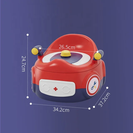 Furaha Finds 3in1 Multifunctional Car Toilet Kids portable potty seat for travel, home, and outdoor potty training.