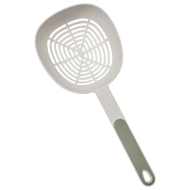 Large Long Handle Colander & Kitchen Strainer Set | Nonstick & Heat Resistant