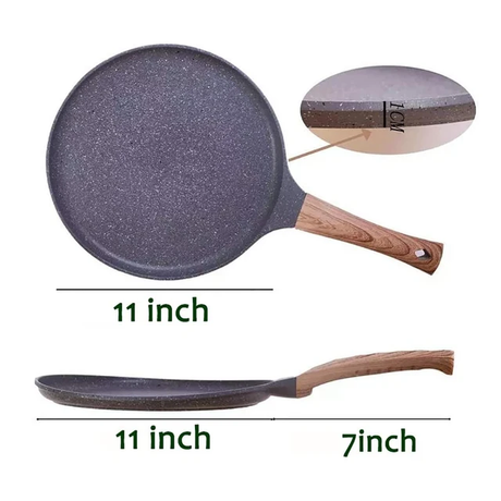 28cm Marble Chapati Pan | NonStick Roti/Flatbread Pan- Furaha Finds Kenya