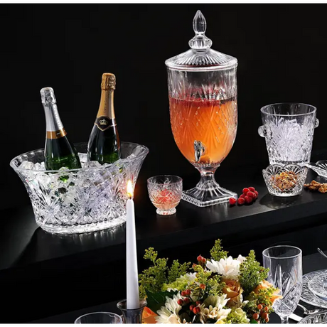 Thick Clear Glass 3L Juice Dispenser- Furaha Finds Kenya