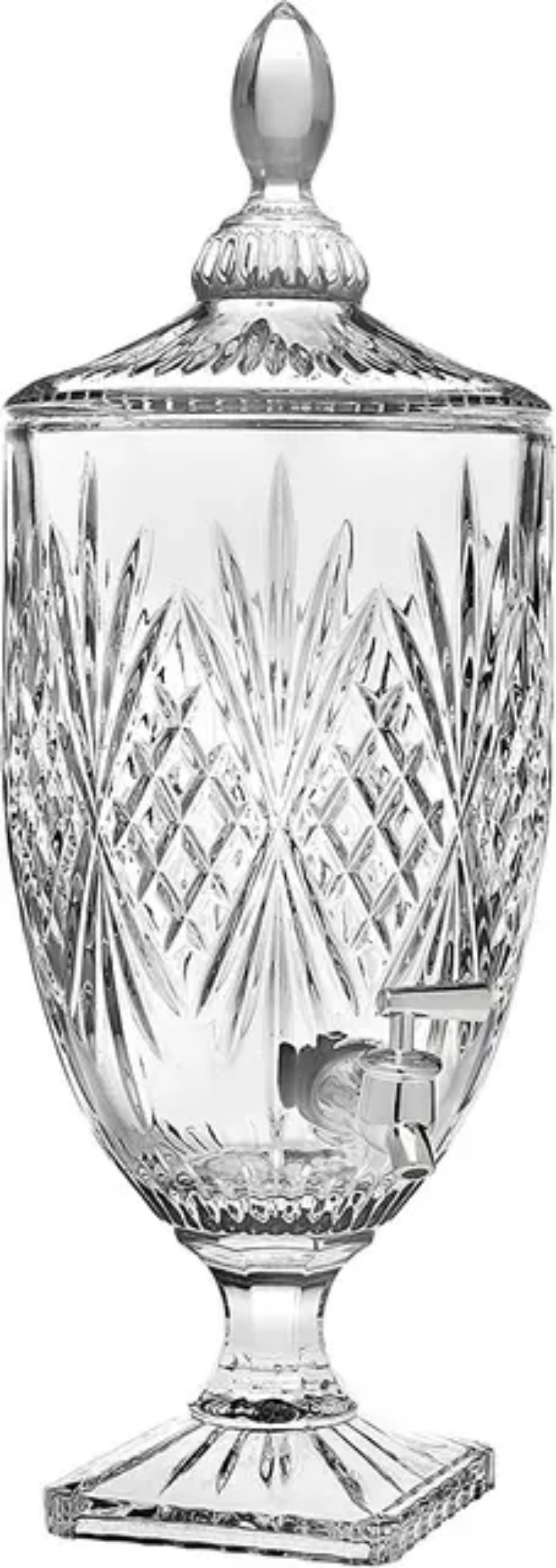 Thick Clear Glass 3L Juice Dispenser