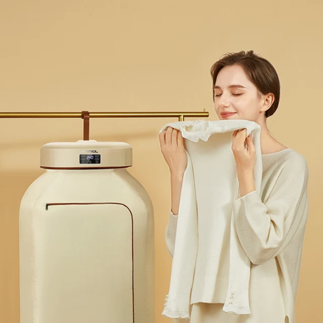 Furaha Finds Portable Drying Machine Rapid heating and high temperature sterilization clothes dryer for home,travel, and small spaces.