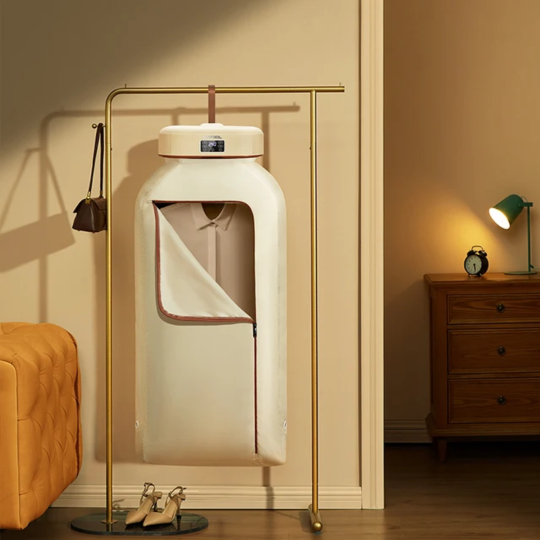 Furaha Finds Portable Drying Machine Rapid heating and high temperature sterilization clothes dryer for home,travel, and small spaces.