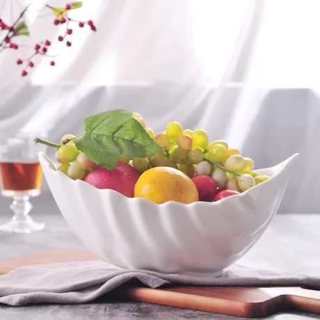 5 in 1 Leaf Shaped Serving Bowls Set | 1 Main Bowl with 4 Side Bowls- Furaha Finds Kenya
