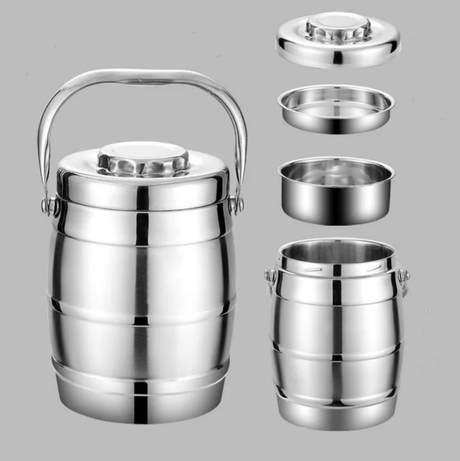 Stainless Steel Double Wall Thermal Vacuum Food Flask