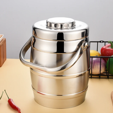 Stainless Steel Double Wall Thermal Vacuum Food Flask