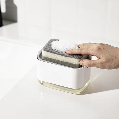 Furaha Finds Nordic Classy Soap Holder & Dispenser 400ML stylish and elegant liquid soap pump for bathrooms, kitchens, and commercial spaces.