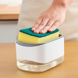 Nordic Classy Soap Holder & Dispenser 400ML Elegant Bathroom & Kitchen Accessory