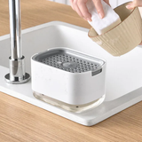 Furaha Finds Nordic Classy Soap Holder & Dispenser 400ML stylish and elegant liquid soap pump for bathrooms, kitchens, and commercial spaces.