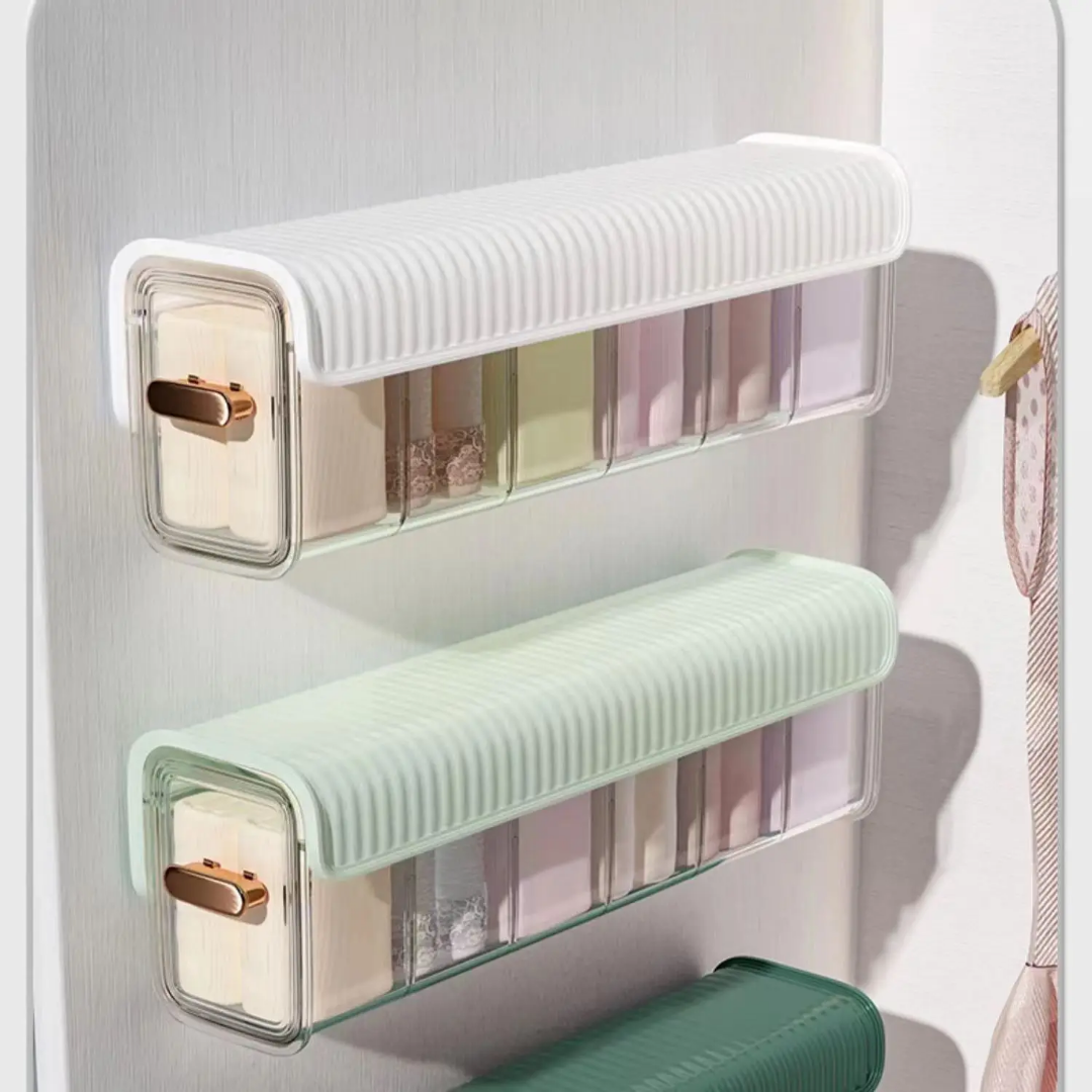 Furaha Finds Socks and Underwear Separator Storage Organizer.