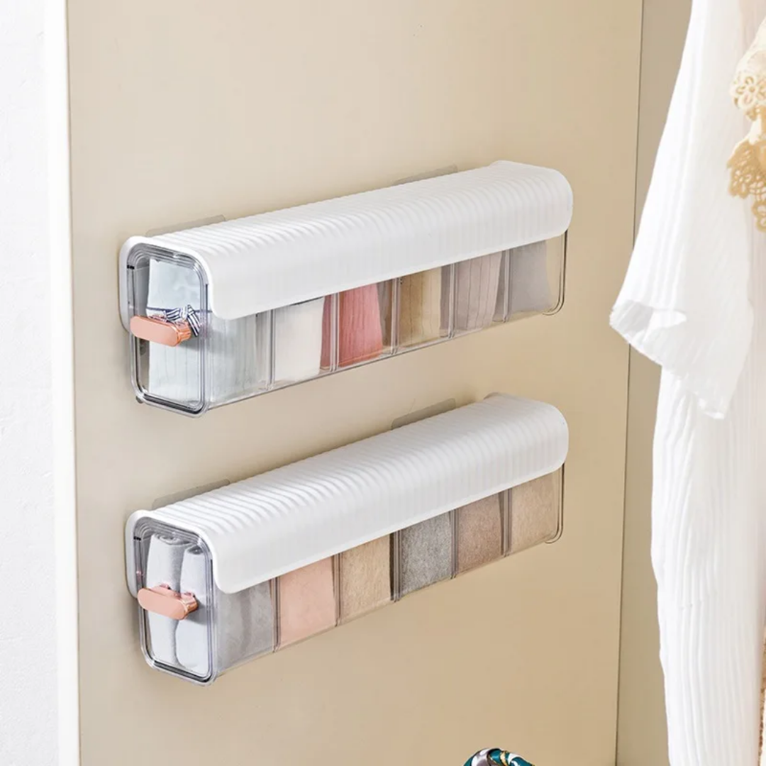 Furaha Finds Socks and Underwear Separator Storage Organizer.