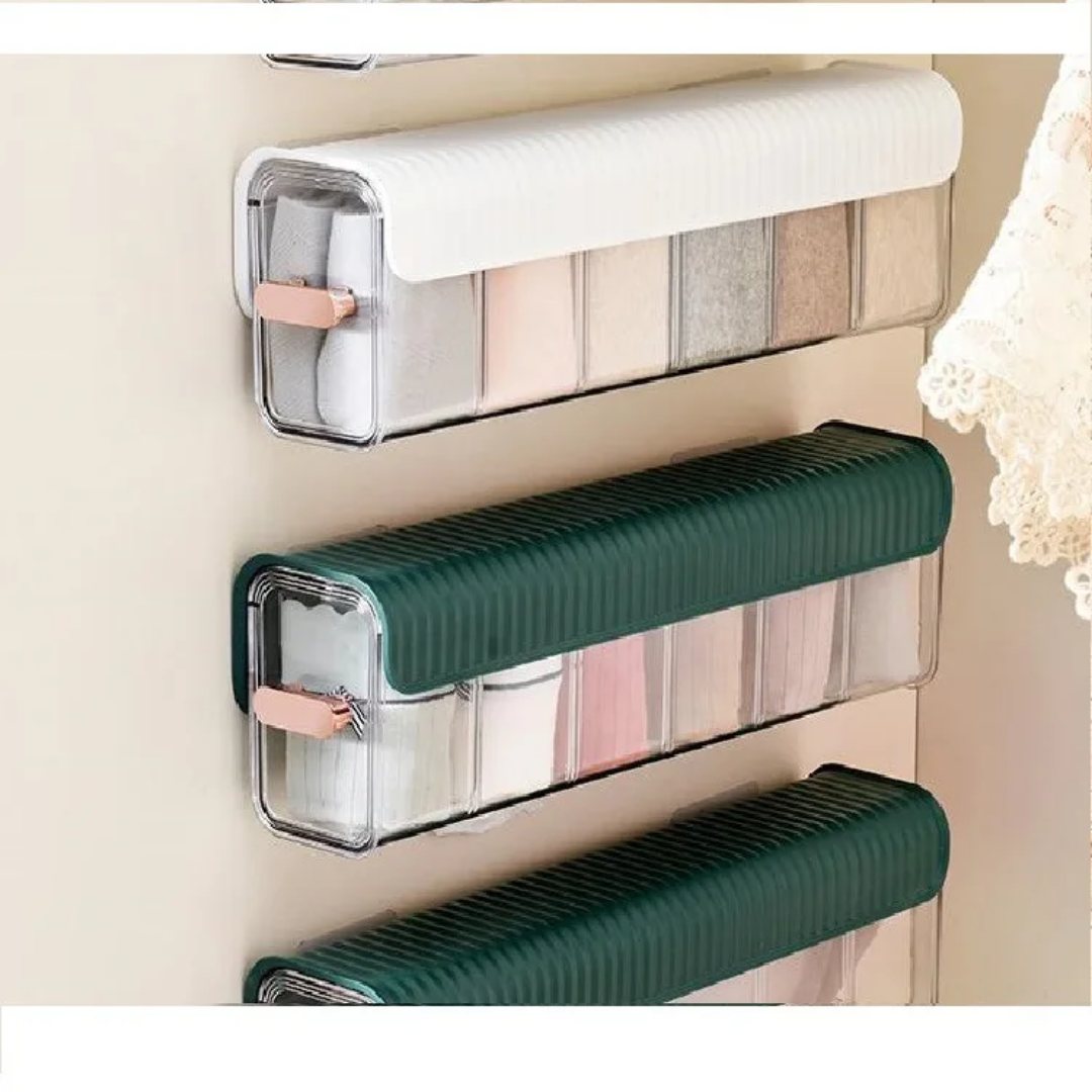 Furaha Finds Socks and Underwear Separator Storage Organizer.