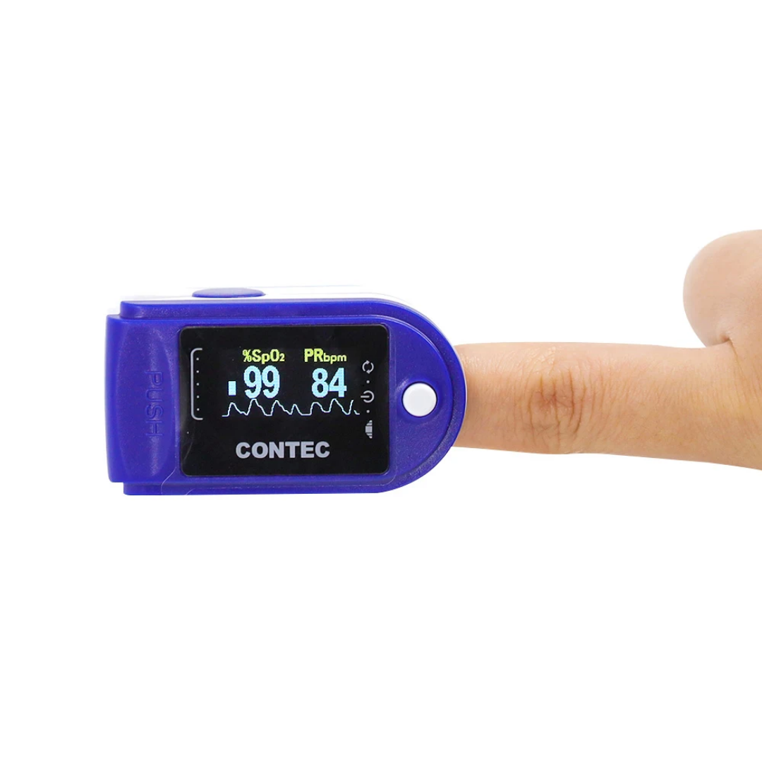 Furaha Finds Fingerprint oxygen saturation and heart rate monitor.
