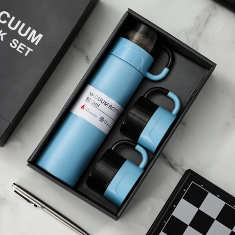 800ml Stainless Steel Hot|Cold Flask|Water Bottle Set- Furaha Finds Kenya