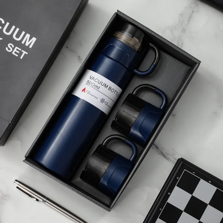 800ml Stainless Steel Hot|Cold Flask|Water Bottle Set- Furaha Finds Kenya