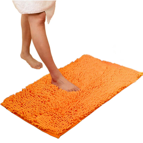 Furaha Finds premium super absorbent microfiber doormat soft durable and non slip for home entryways bathrooms and kitchens