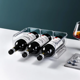 high Quality Plastic 3 in 1 Stackable Wine & Bottle Storage Rack- Furaha Finds Kenya