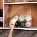 high Quality Plastic 3 in 1 Stackable Wine & Bottle Storage Rack- Furaha Finds Kenya