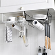 Kitchen Cabinet Under Shelf Double Layer Storage Rack- Furaha Finds Kenya