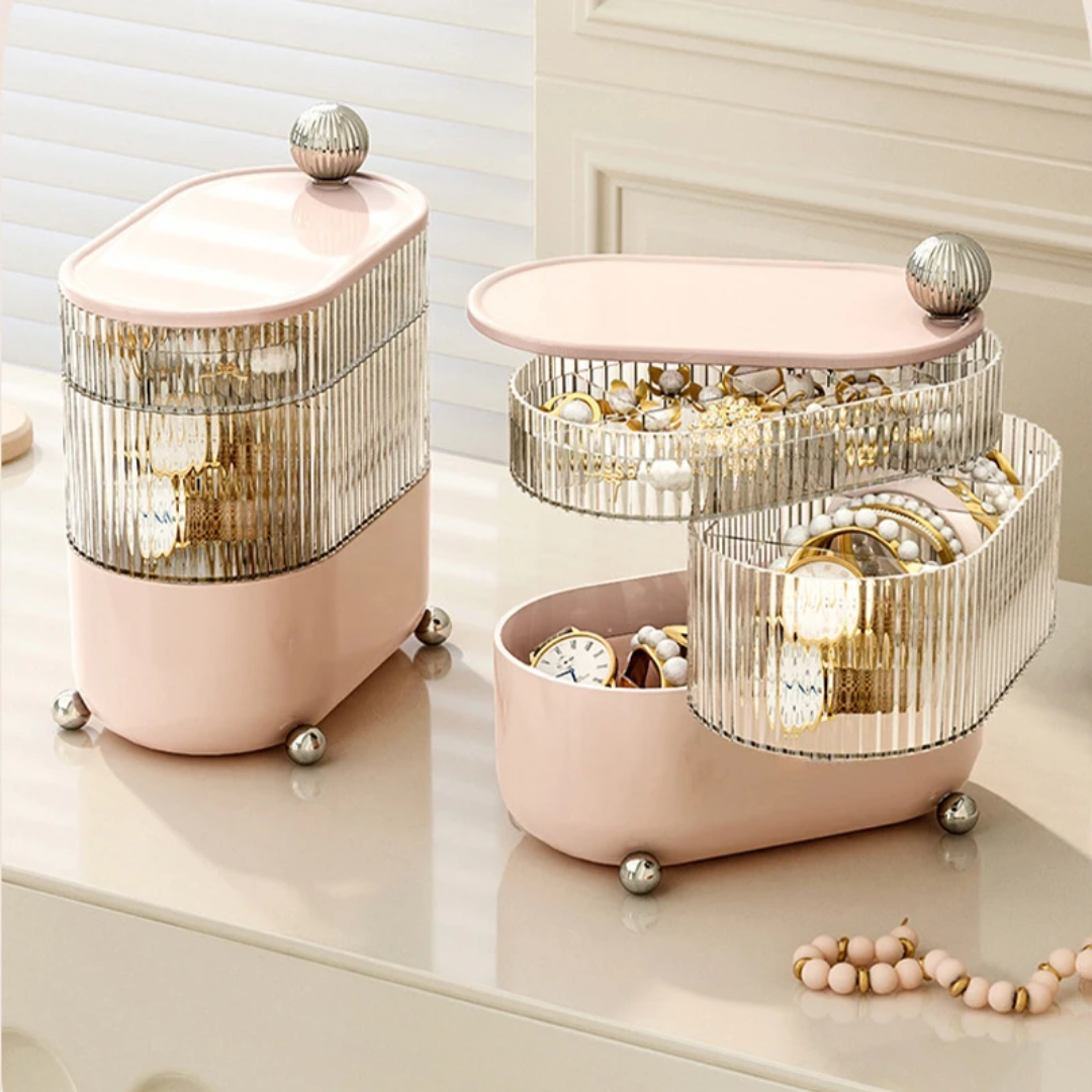Rotating Jewelry  Makeup Organizer