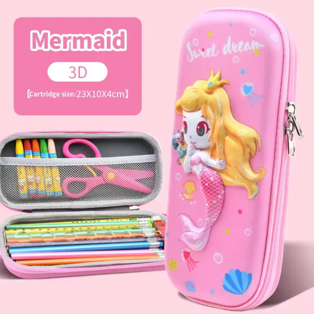 Furaha Finds Cute 3D Pencil Pouch  Fidget Toy & Stationery Case