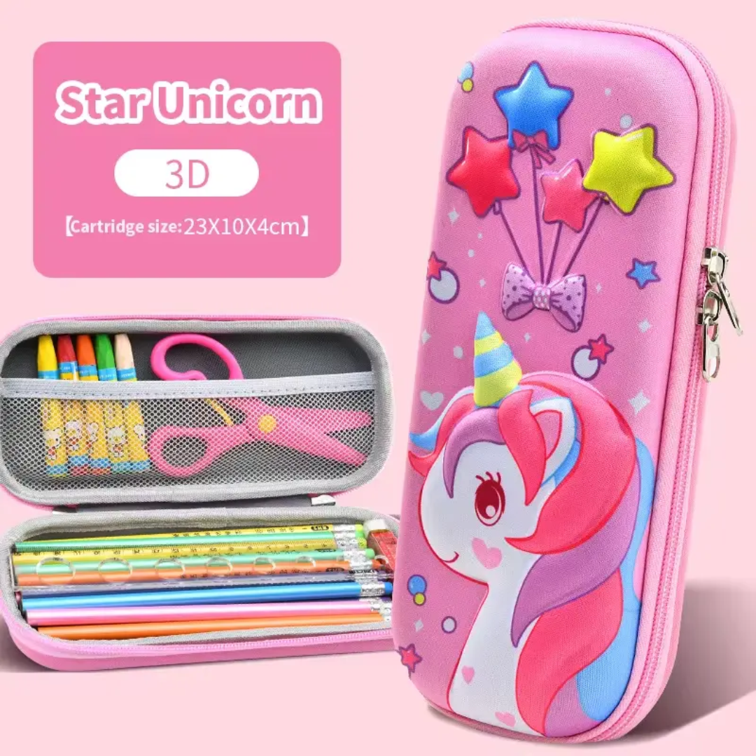 Furaha Finds Cute 3D Pencil Pouch  Fidget Toy & Stationery Case