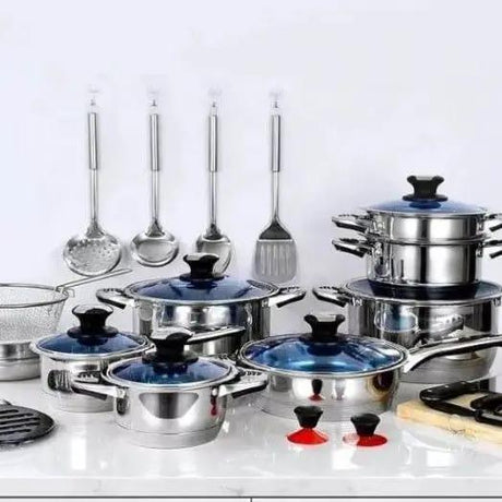 Marwa 72-Piece Stainless Steel Cookware Set Cookware Set Cookware Sets