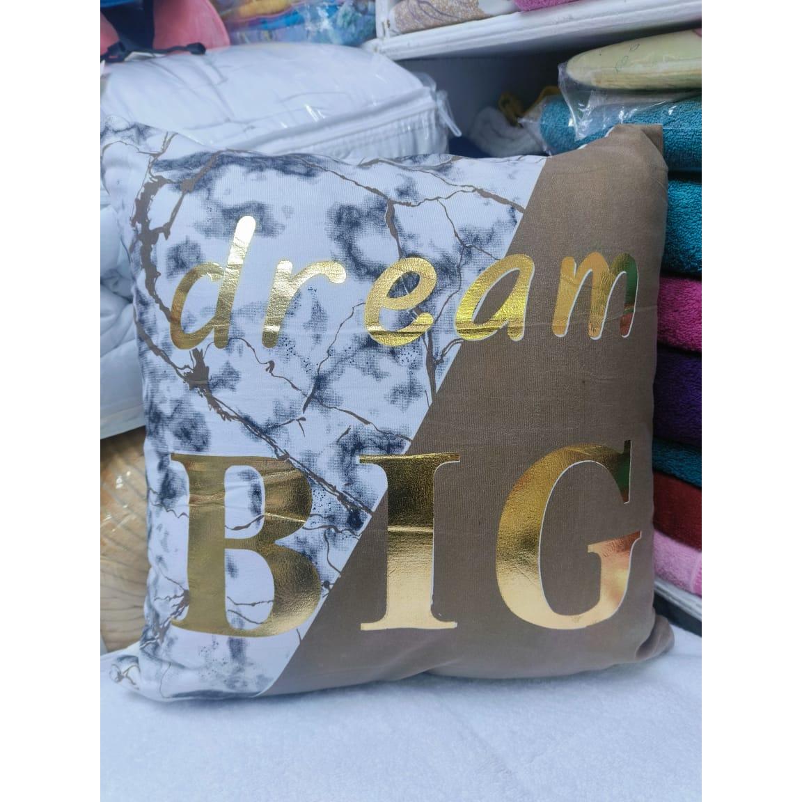 18" by 18" Decorative Gold Striped Velvet Cushion Covers | Stylish Printed Patterns | Home Decor