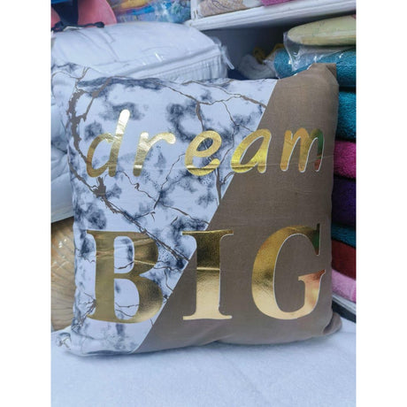 18" by 18" Decorative Gold Striped Velvet Cushion Covers | Stylish Printed Patterns | Home Decor