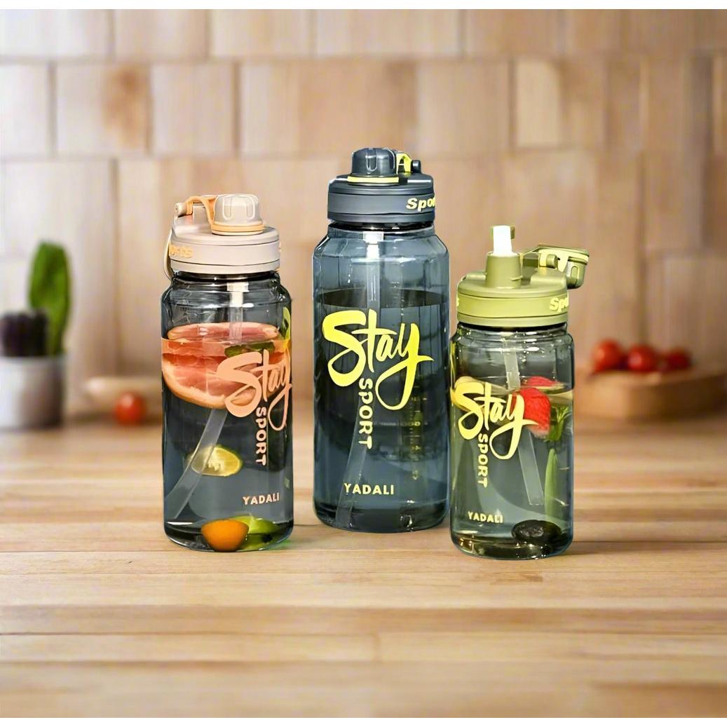 1900ml Capacity Non-Toxic BPA-Free Plastic Sport Bottle with Durable Leak-Proof Lid