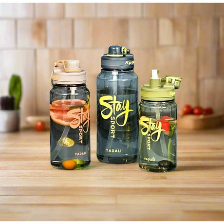 1900ml Capacity Non-Toxic BPA-Free Plastic Sport Bottle with Durable Leak-Proof Lid