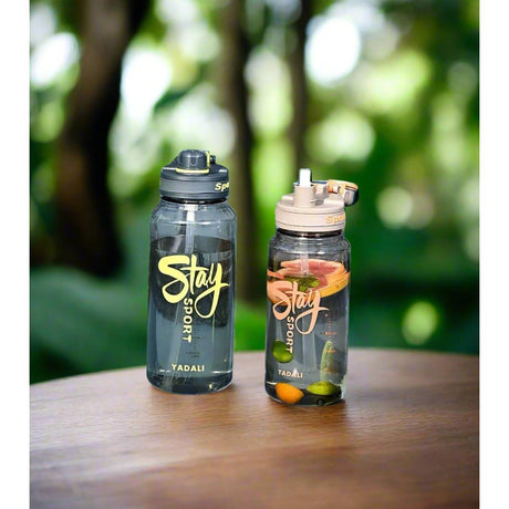 1900ml Capacity Non-Toxic BPA-Free Plastic Sport Bottle with Durable Leak-Proof Lid